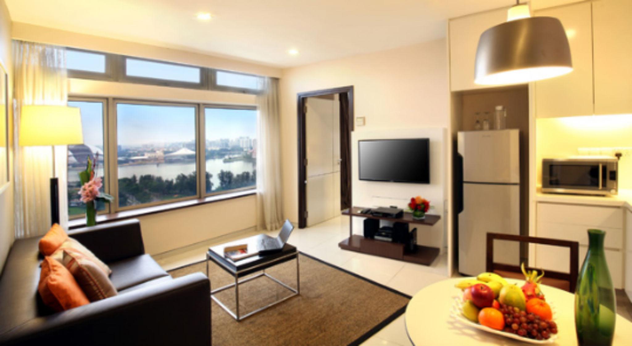 Parkroyal Serviced Suites Szingapúr Kültér fotó