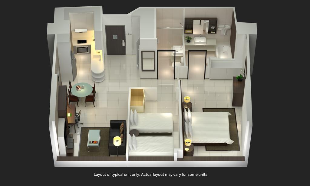Parkroyal Serviced Suites Szingapúr Kültér fotó